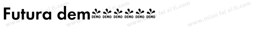 Futura dem字体转换
